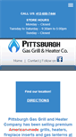 Mobile Screenshot of pittsburghgasgrill.com